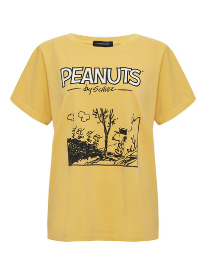 MARCHING TEE WASHED GOLD - Sanctuary Clothing