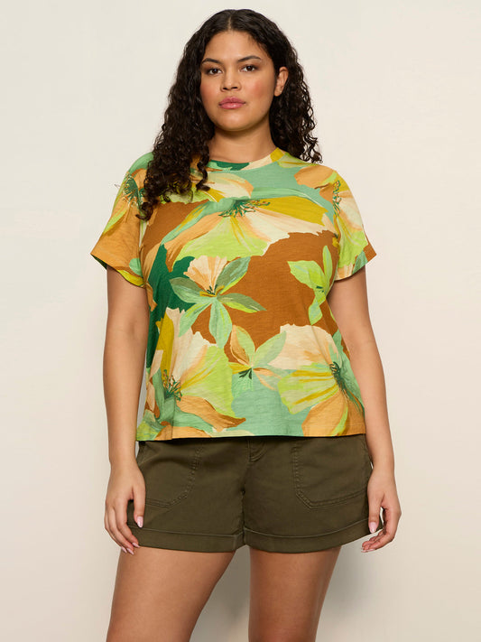 The Perfect Tee Green House Extended Sizing - Sanctuary Clothing