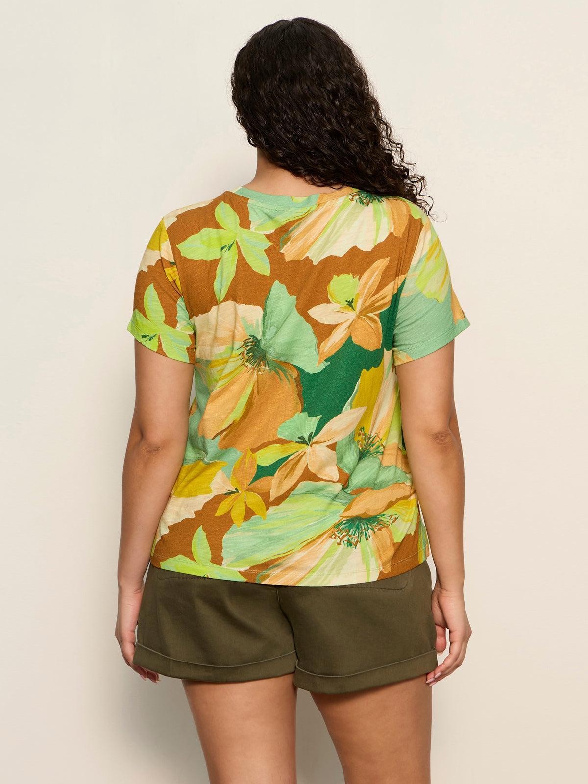 The Perfect Tee Green House Extended Sizing - Sanctuary Clothing