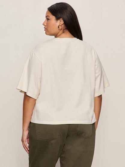Belle Artist Tee Fleur Extended Sizing - Sanctuary Clothing