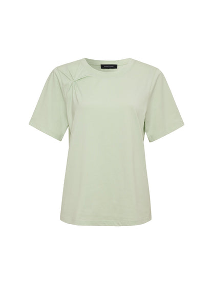 Soft Twist Tee Detox Green Extended Sizing - Sanctuary Clothing