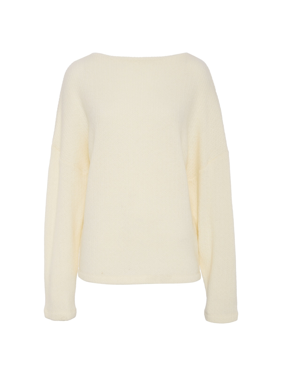 Ribbed Dolman Sweatshirt Bone - Sanctuary Clothing