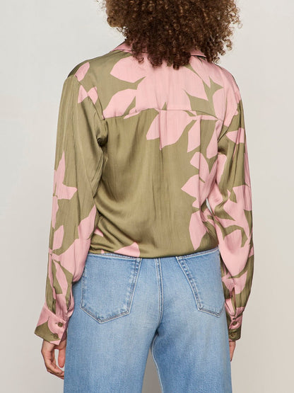 Lover Tie Shirt Pink Silhouette Petite Sizing - Sanctuary Clothing