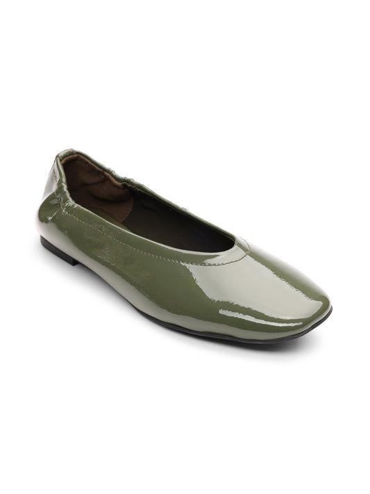 Gigi Ballet Flat Black Kalamata - Sanctuary Clothing