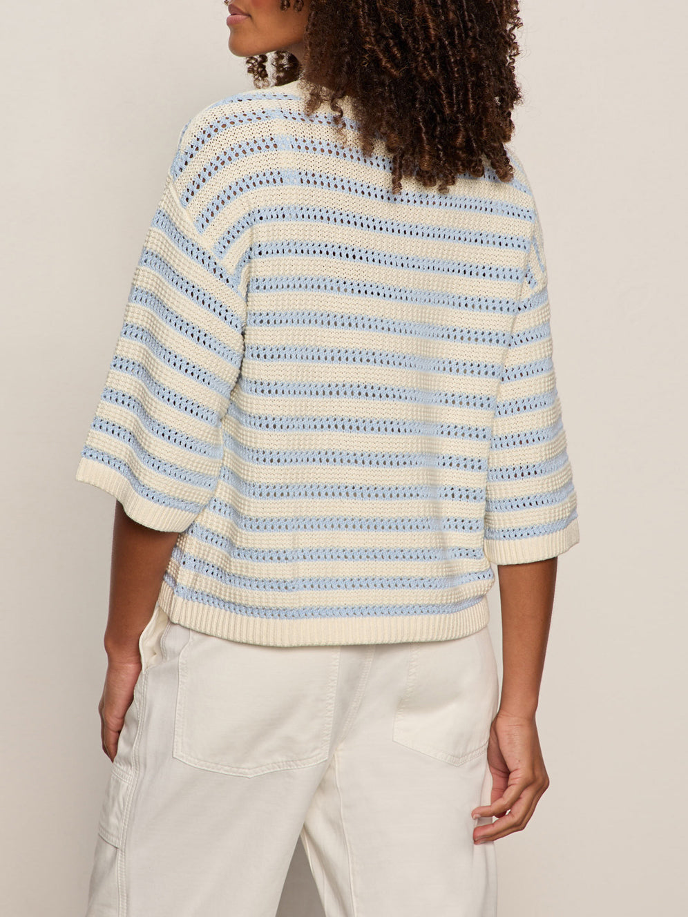 Elle Sweater Tee Blue Aura/Collagen Petite Sizing - Sanctuary Clothing
