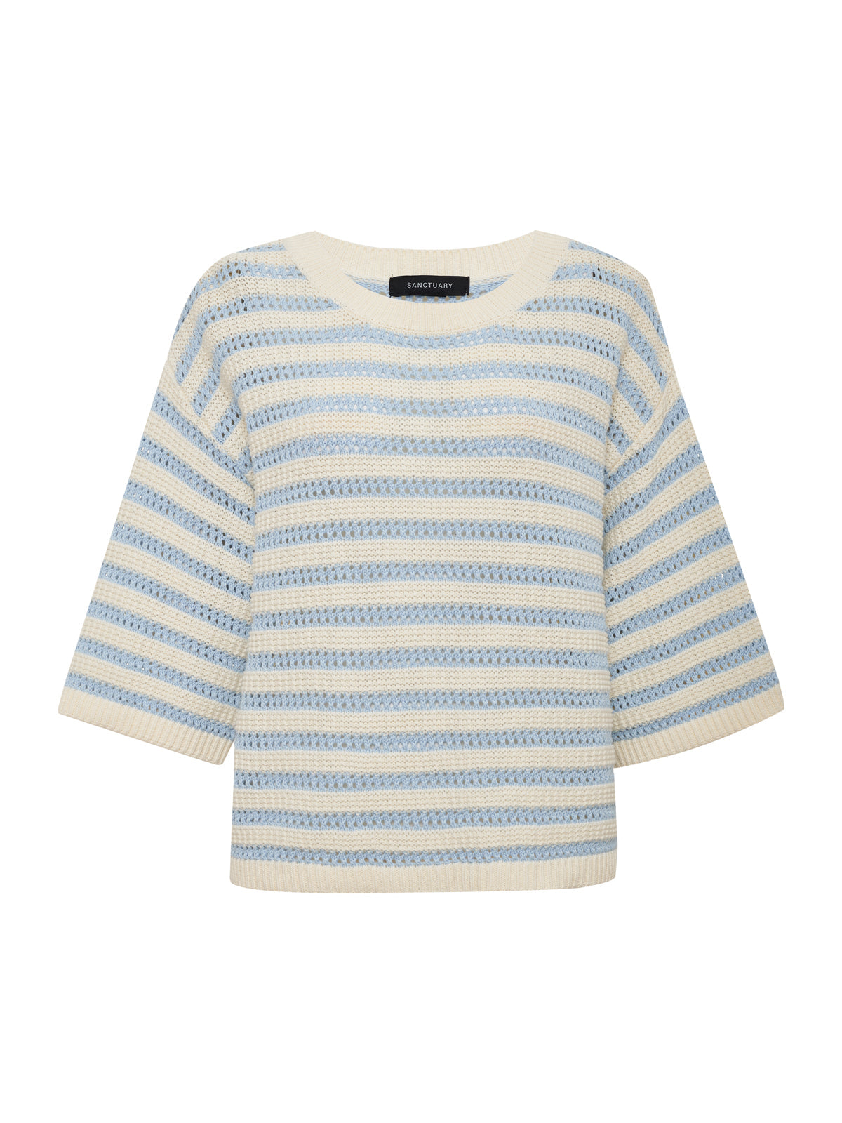 Elle Sweater Tee Blue Aura/Collagen Petite Sizing - Sanctuary Clothing