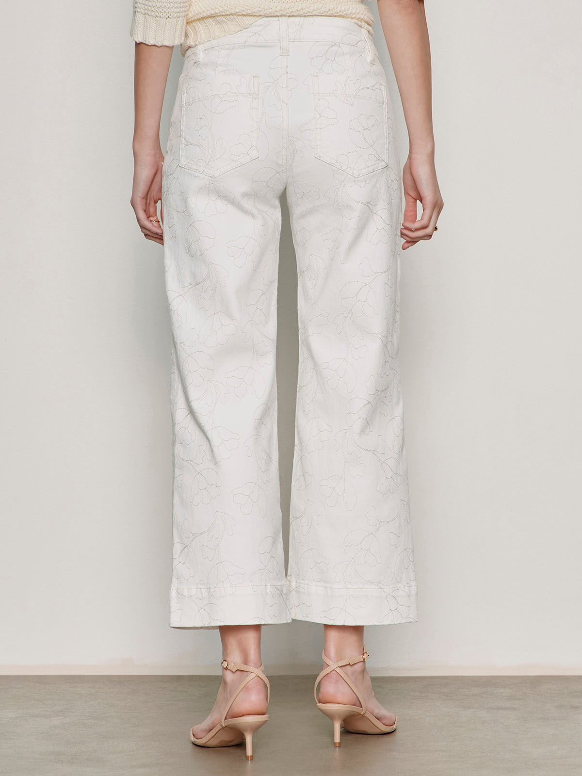 The Marine Crop Jean Chalk Petite Sizing - Sanctuary Clothing