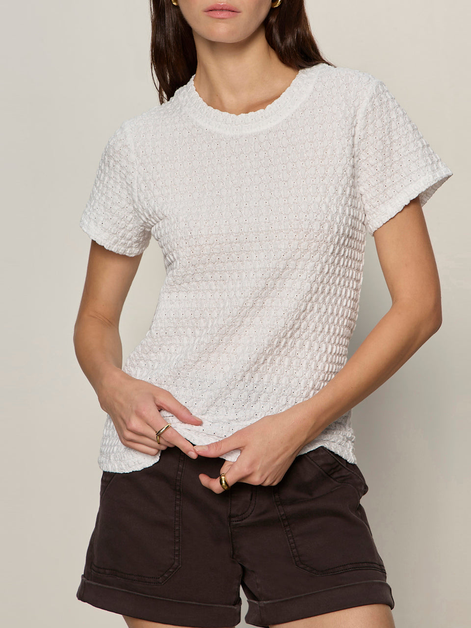 Pucker Up Perfect Tee White Petite Sizing - Sanctuary Clothing