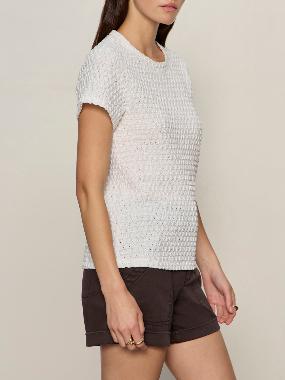 Pucker Up Perfect Tee White Petite Sizing - Sanctuary Clothing