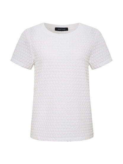 Pucker Up Perfect Tee White Petite Sizing - Sanctuary Clothing